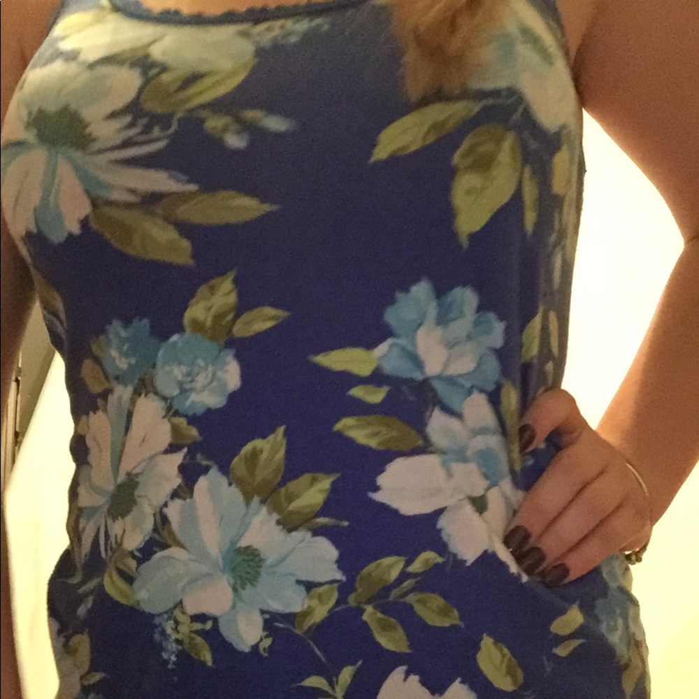 Floral print Gilly Hicks tank